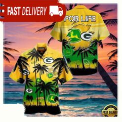 NFL Green Bay Packers John Deere Hawaiian Shirt For Fans - available at - sportfansshop.com