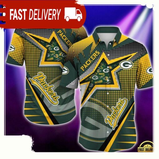 NFL Green Bay Packers Special Football Team New Design Hawaiian Shirt - available at - sportfansshop.com