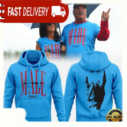 NFL Houston Texans HTown Made Training Camp New Design 3D Hoodie - available at - sportfansshop.com