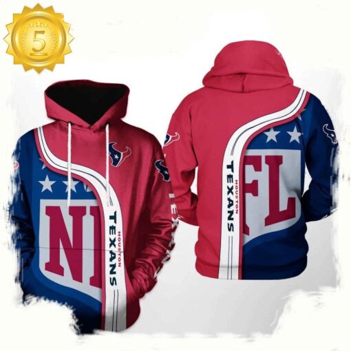 NFL Houston Texans Team 3D Printed Hoodie Shirt - available at - sportfansshop.com