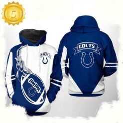 NFL Indianapolis Colts Classic 3D Printed Hoodie Shirt - available at - sportfansshop.com