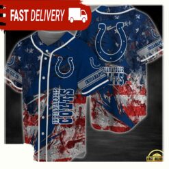 NFL Indianapolis Colts Logo New Design Baseball Jersey Shirt - available at - sportfansshop.com