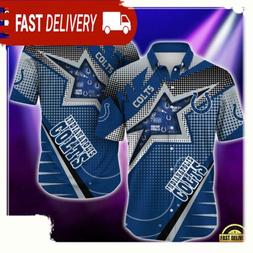 NFL Indianapolis Colts Special Football Team New Design Hawaiian Shirt - available at - sportfansshop.com