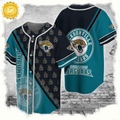 NFL Jacksonville Jaguars New Design Baseball Jersey Shirts - available at - sportfansshop.com