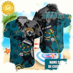 NFL Jacksonville Jaguars Retro Custom Hawaiian Shirts For Men Women - available at - sportfansshop.com