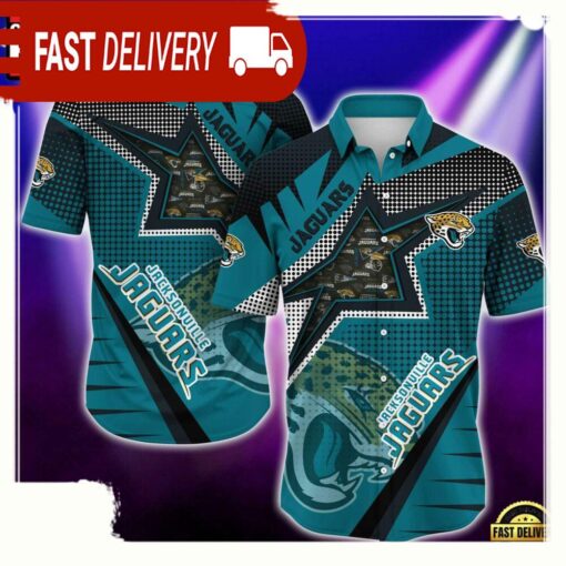 NFL Jacksonville Jaguars Special Football Team New Design Hawaiian Shirt - available at - sportfansshop.com