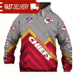 NFL Kansas City Chiefs All Over All Over Print Unisex Hoodie Shirt - available at - sportfansshop.com