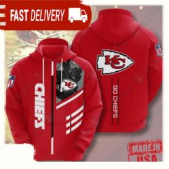 NFL Kansas City Chiefs All Over Print Graphic All Over Print Unisex Hoodie - available at - sportfansshop.com