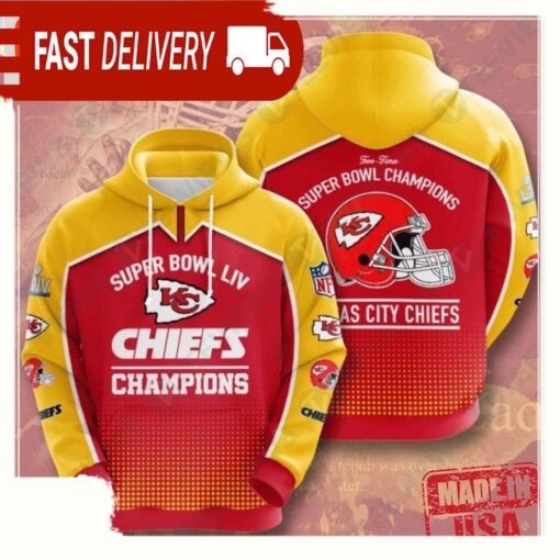 NFL Kansas City Chiefs Best All Over Print Unisex Hoodies - available at - sportfansshop.com