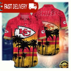 NFL Kansas City Chiefs Hawaiian Shirt - available at - sportfansshop.com