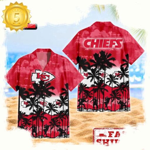 NFL Kansas City Chiefs Limited Trending New Design Hawaiian Shirt - available at - sportfansshop.com