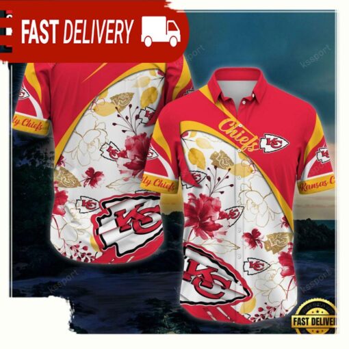 NFL Kansas City Chiefs New Arrivals Football Summer Hawaii Shirt - available at - sportfansshop.com