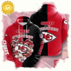 NFL Kansas City Chiefs Sports Zip Up Unisex Hoodie - available at - sportfansshop.com