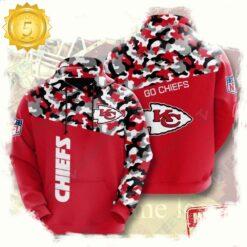 NFL Kansas City Chiefs Vintage Sports Unisex Hoodies All Over Print - available at - sportfansshop.com