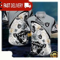 NFL Las Vegas Raiders New Design Hawaiian Shirt - available at - sportfansshop.com