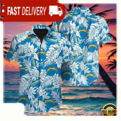 NFL Los Angeles Chargers Hawaiian Shirt Football Gift - available at - sportfansshop.com