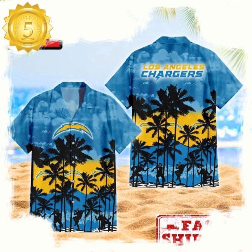 NFL Los Angeles Chargers Limited Trending New Design Hawaiian Shirt - available at - sportfansshop.com