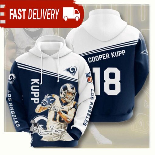 NFL Los Angeles Rams All Over Print Unisex Hoodie For Men Women - available at - sportfansshop.com