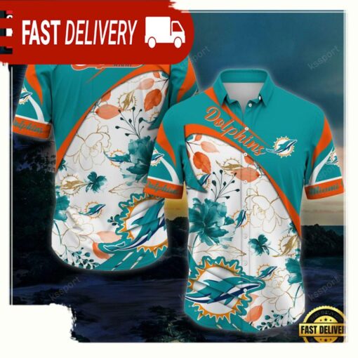 NFL Miami Dolphins New Arrivals Football Summer Hawaii Shirt - available at - sportfansshop.com