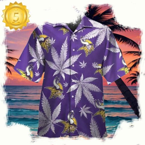 NFL Minnesota Vikings Hawaiian Shirt - available at - sportfansshop.com