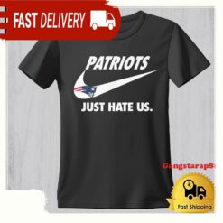 NFL New England Patriots Football Team Just Hate Us TShirt - available at - sportfansshop.com