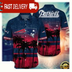 NFL New England Patriots Hawaiian Shirt - available at - sportfansshop.com