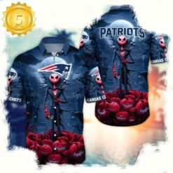 NFL New England Patriots Hawaiian Shirt For Men Women - available at - sportfansshop.com