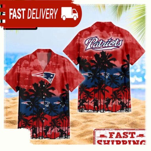 NFL New England Patriots Limited Trending New Design Hawaiian Shirt - available at - sportfansshop.com