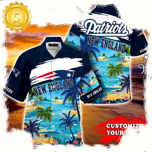 NFL New England Patriots Summer Hawaii Shirt For Men Women - available at - sportfansshop.com