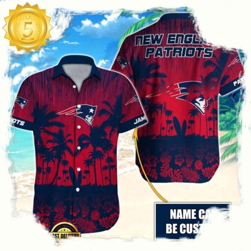 NFL New England Patriots Vintage Style Custom Aloha Shirts For Men Women - available at - sportfansshop.com