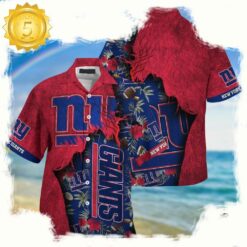 nfl new york giants football Team Logo New Design hawaii shirt - available at - sportfansshop.com