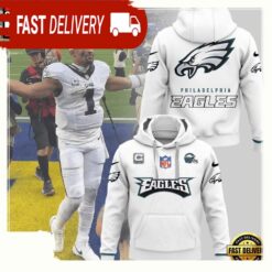 NFL Philadelphia Eagles Football Team Jalen Hurts New Design 3D Hoodie - available at - sportfansshop.com