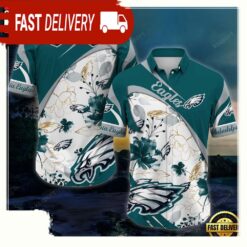 NFL Philadelphia Eagles New Design Hawaiian Shirt - available at - sportfansshop.com