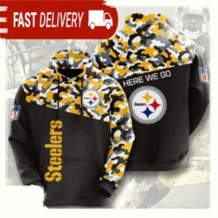 NFL Pittsburgh Steelers All Over Print Unisex Hoodie For Men Women - available at - sportfansshop.com