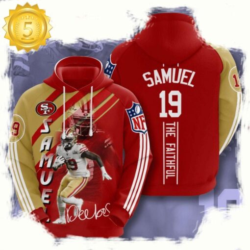 NFL San Francisco 49Ers All Over Print Unisex Hoodie For Men Women - available at - sportfansshop.com