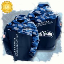 NFL Seattle Seahawks All Over Print Unisex Hoodie For Men Women - available at - sportfansshop.com