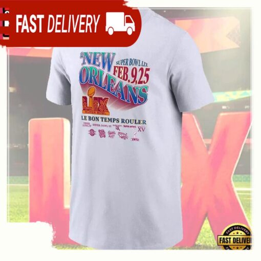 NFL Super Bowl LIX 2025 New Design Unisex T Shirt - available at - sportfansshop.com