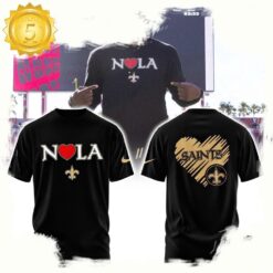 NFL Super Bowl New Orleans Saints Nola 2025 T Shirt - available at - sportfansshop.com