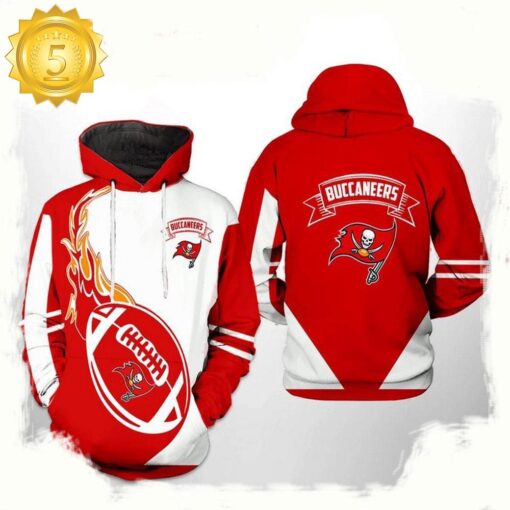 NFL Tampa Bay Buccaneers Classic All Over Print Unisex Hoodie - available at - sportfansshop.com