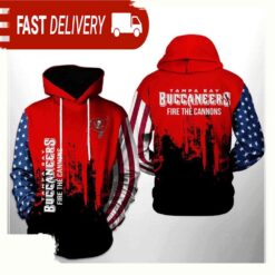 NFL Tampa Bay Buccaneers Team US All Over Print Unisex Hoodie - available at - sportfansshop.com