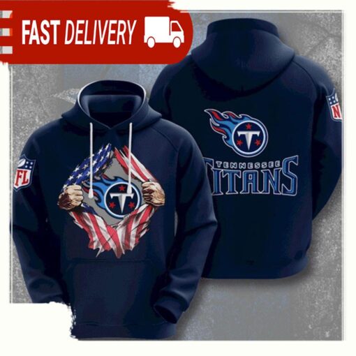 NFL Tennessee Titans All Over Print Unisex Hoodie For Men - available at - sportfansshop.com