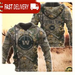 NFL Washington Football Hunting Camo 3D Hoodies - available at - sportfansshop.com