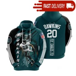 Philadelphia Eagles Brian Dawkins NFL Hoodie Gifts for Fans - available at - sportfansshop.com