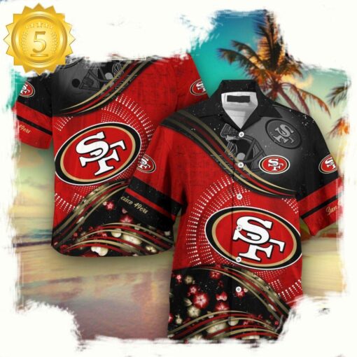 San Francisco 49ers NFL Hawaii Shirt New Design Fans Gifts - available at - sportfansshop.com