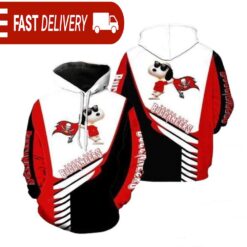 Tampa Bay Buccaneers Snoopy NFL Hoodie Gifts for Fans - available at - sportfansshop.com