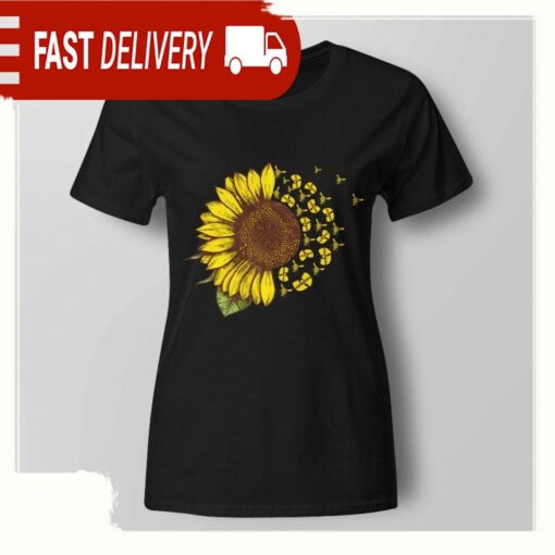 Wu-tang Clan Bee And Sunflower Tshirt - available at - sportfansshop.com