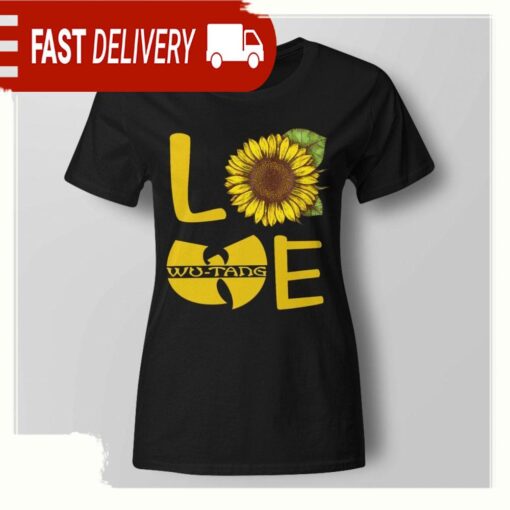 Wu-tang Clan Love Sunflower Tshirt - available at - sportfansshop.com