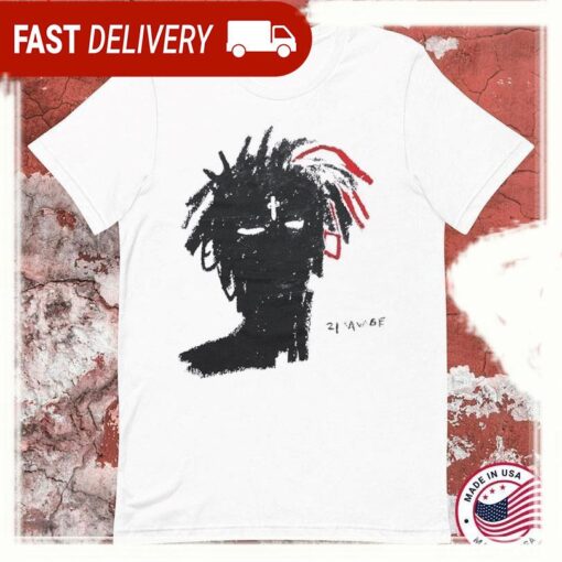 21 Savage Doodle American Dream Tour 2024 T-shirts - available at - sportfansshop.com