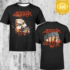 Anthrax Band Fistful Of Metal Music Unisex T-Shirt - available at - sportfansshop.com