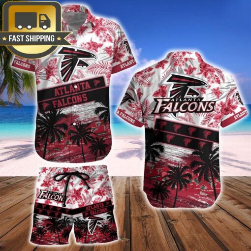 Atlanta Falcons NFL Summer Hawaiian Shirt And Beach Short - available at - sportfansshop.com